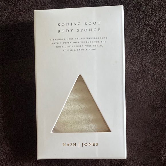 Nash & Jones Other - Nash + Jones Konjac Root Body Sponge